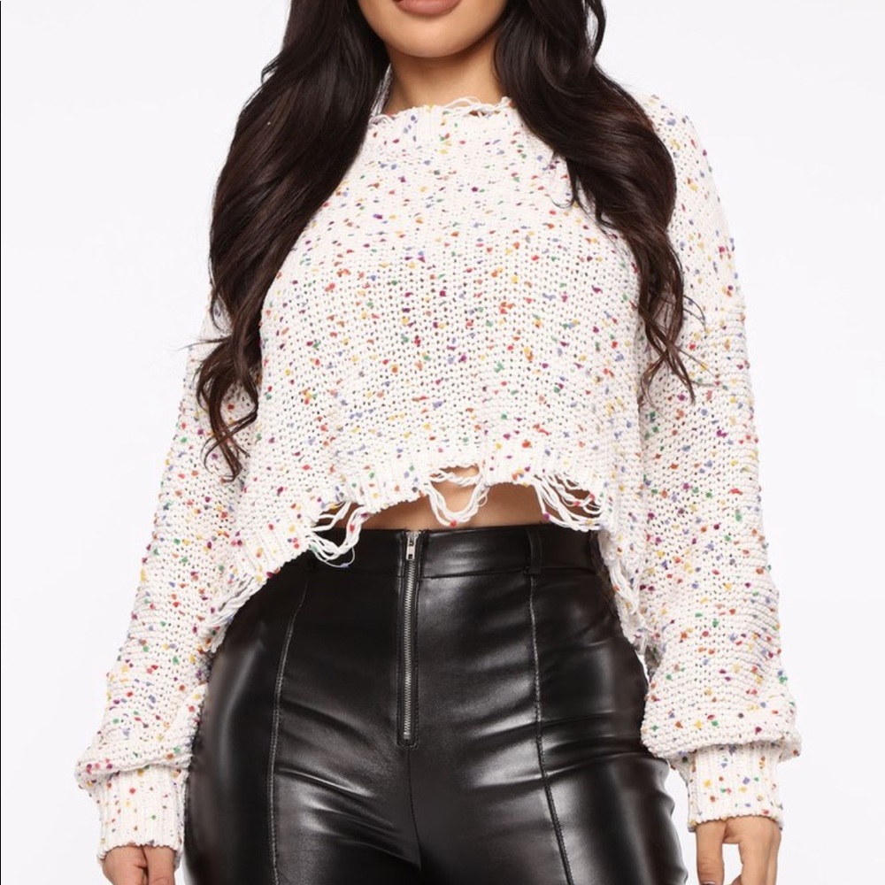 Confetti sweater